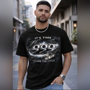 NWOT Angel Number 999 T-Shirt – “It’s Time” Close the Cycle Graphic Tee. UNISEX!
